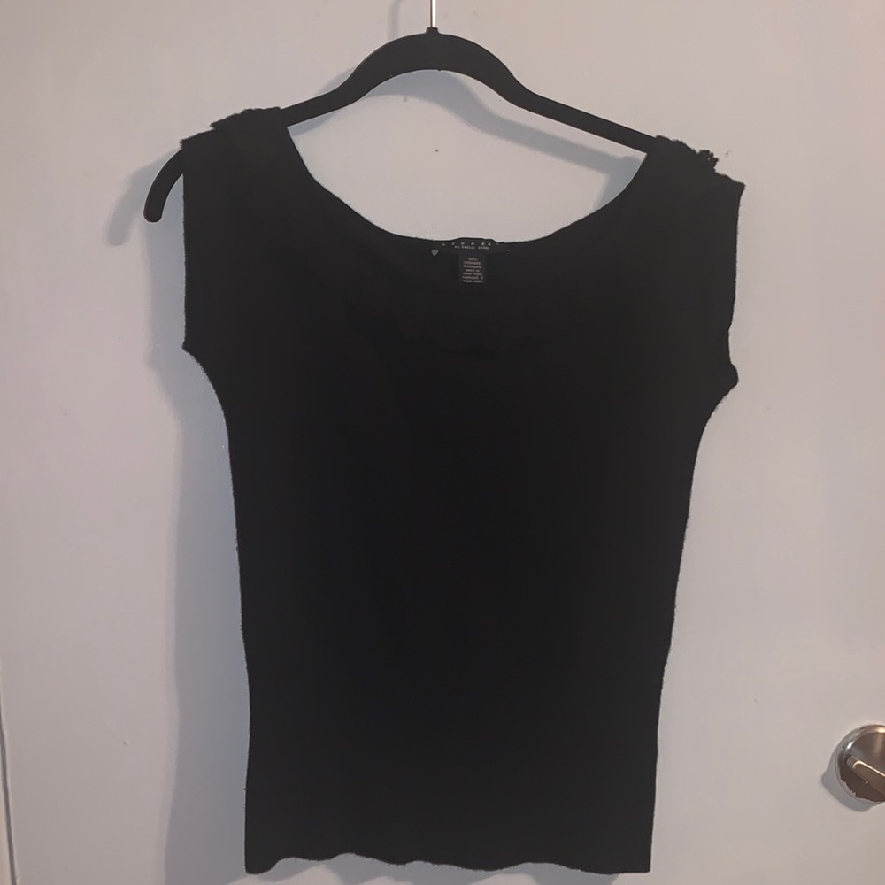 Laundry short sleeve knit sweater